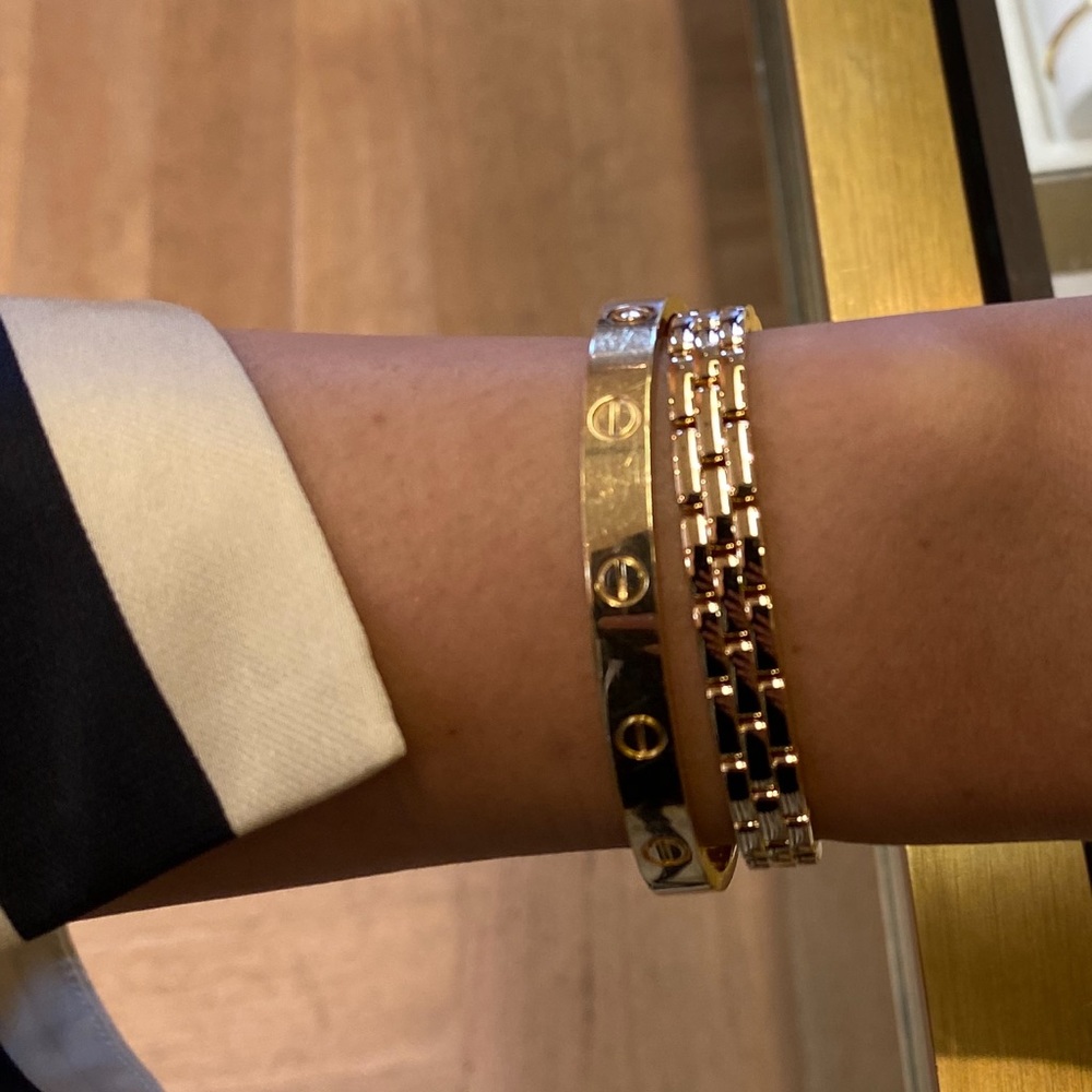 SOLD Cartier love bracelet